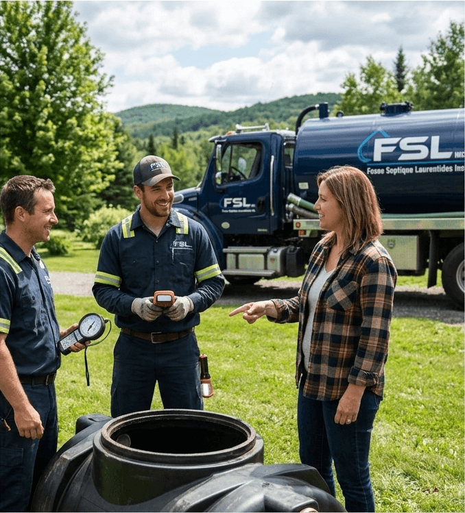 Vidange Fosse Septique Laurentides